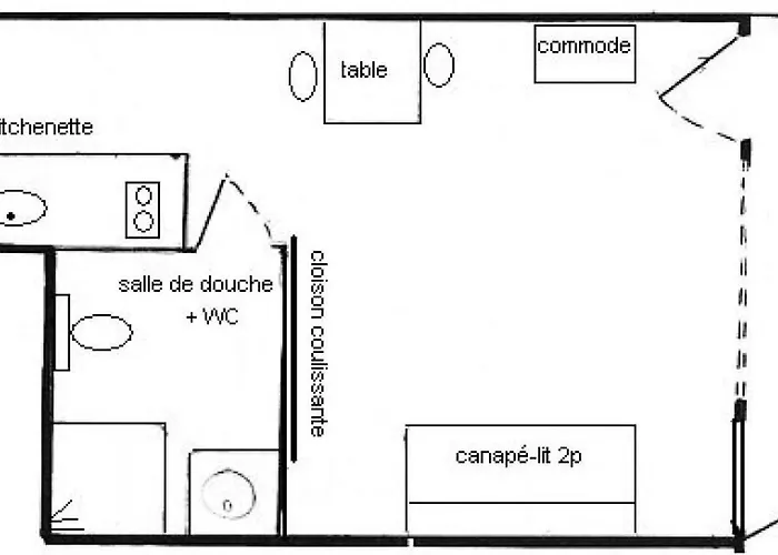 Le France - 2 Pers - Le France - 603fr - Plagne Centre Mae-8884 Апартаменты *