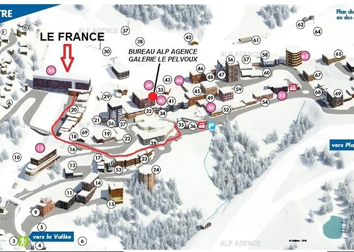 Lägenhet Le France - 2 Pers - Le France - 603fr - Plagne Centre Mae-8884